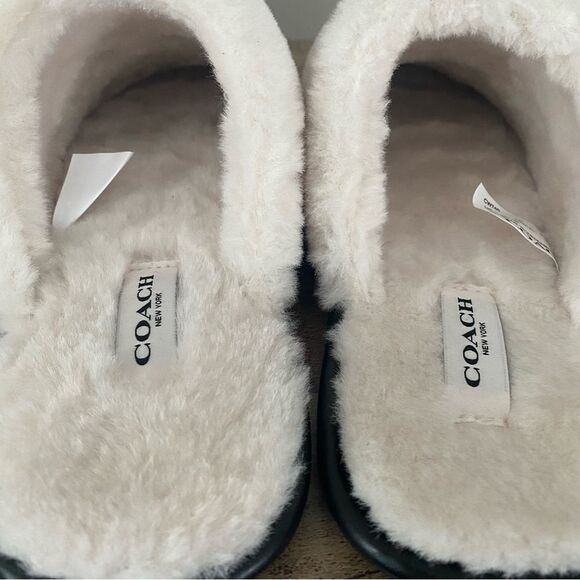 NWT Coach Zena Slippers - Picture 5 of 6